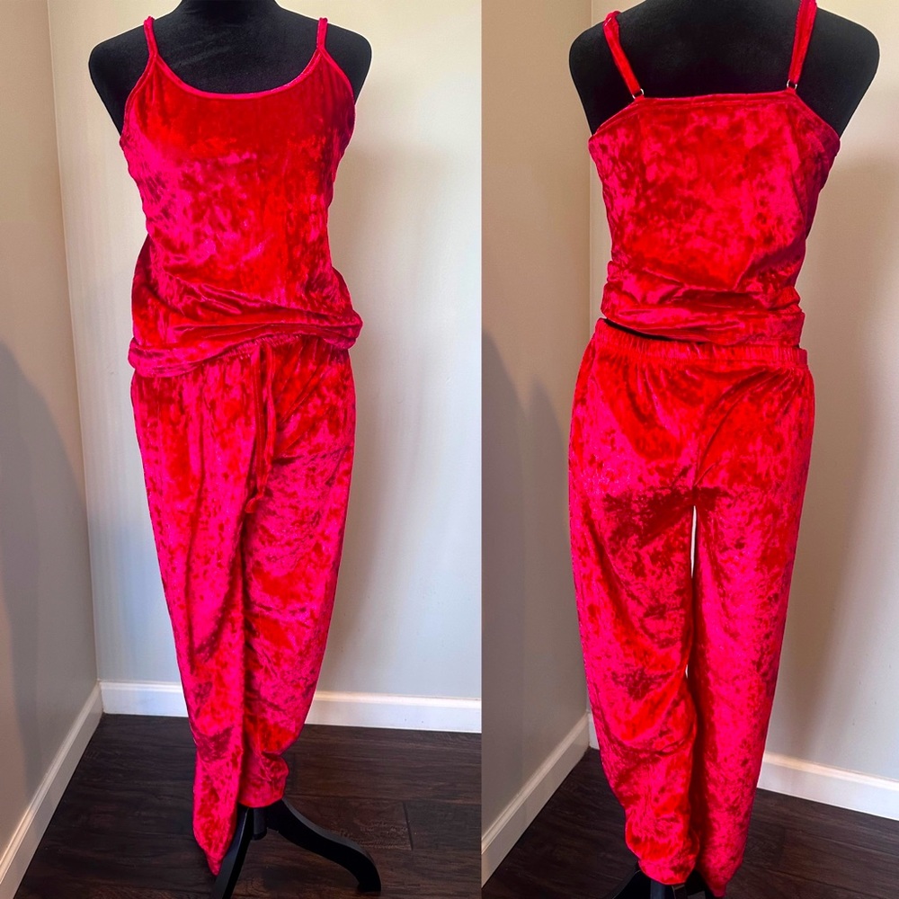 Red Cozy Loungewear Set - Picture 1 of 1